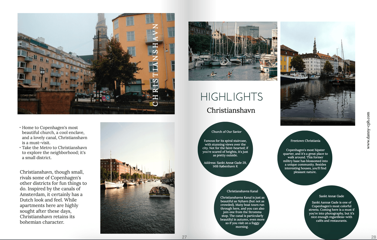 Copenhagen eBook & Google Maps Legend Bundle